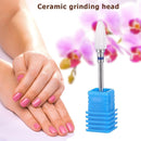 Nail Cone Tip Ceramic Drill Bits Electric Cuticle Clean for Manicure (01) Newly