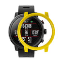 PC Case Cover Protective Frame for Huami Amazfit 2 2S Treats (Yellow)-241714.05