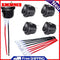 5pcs Toggle Switch with Terminal Cable 20mm DC12V-24V 2 Pin Car Toggle Switch