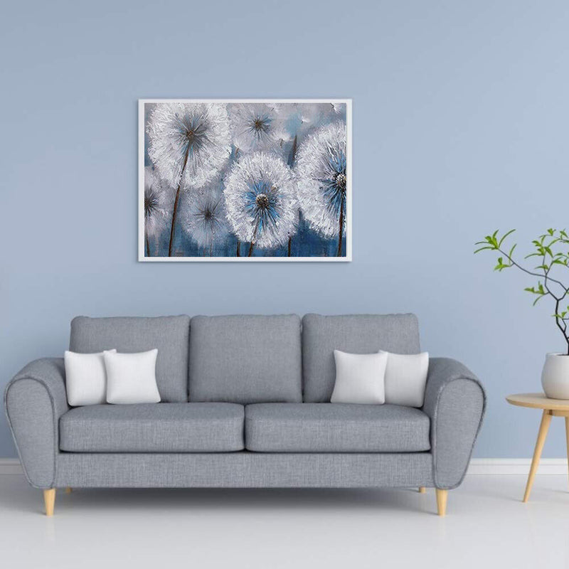 Dandelion Abstract Oil Paint By Numbers Kits Canvas Drawing DIY Coloring Pi