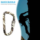 Mountaineering Fast Hang Buckle D-Ring Keychain Clip Keyring Hook Carabiner T