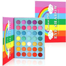 Rainbow Colors 35 Neon Eyeshadow Palette Eyeshadow Shadow Colorful Palette U5E6