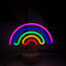 Neon Sign LED Lights Decorative Marquee Signs Light with Base (Rainbow) Newly