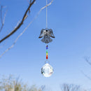 Crystal Metal Angel Hanging Pendant Home Garden Car Decor (A)