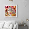 Teacup Mouse Frameless Picture Oil Paint By Numbers Hand Painted Art Picture