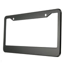 2pcs 12in x 6in Stainless Steel Car Auto License Plate Frame Covers Kit