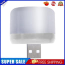 Mini Portable USB Plug Lamp Computer Power Bank Socket Night Light (White)