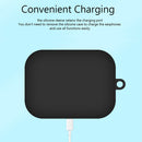 Silicone Charging Box Cases for SONY LinkBuds Wireless Earphone (Black) Newly