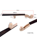 Handgeschnitzte 4/4 Größe Violine Neck Maple Head Kit Unvollendete Ahorn /