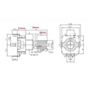Handle 20 Position 5Pin Rotary Encoder Coding Switch Digital Potentiometer EC11