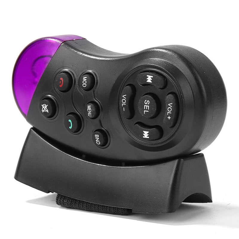 11-Button Car Steering Wheel Remote Controller for Head Unit AAA Battery Powered