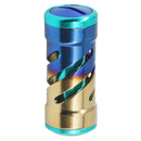 #A Titanium Alloy Grip Anti Slip Baitcasting Spinning Reel Handle Knobs Covers