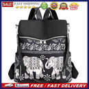 Retro Ethnic Backpack Women Girl Oxford Cloth School Casual Travel Rucksacks