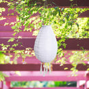 Solar LED Lantern Waterproof Round Tree Hanging Garden Festival Light (B)