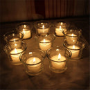 Beautiful Clear Glass Light Votive Candle Holders Wedding Table Party MMKK hot.