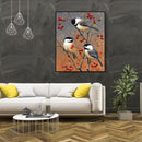 Painting By Numbers Kit DIY Birds on Branch Canvas Oil Art Picture Home Decor