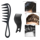 Detangling Salon Styling Tool Wide Tooth Comb Hairdressing Back Head Styling