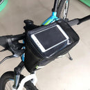 MTB Bike Road Bicycle Handlebar Phone Navigation Bag with Reflective Strip Newly