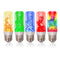 LED Flame Bulb Light Simulation Flickering Flame Atmosphere Lamp (Yellow)