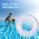 #A Baby Swimming Ring Anti-Rollover Multifunctional Swim Circle Water Games Toys