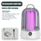 Electric Mosquito Killer USB Charging Bug Zapper Insect Fly Trap (Grey) Newly
