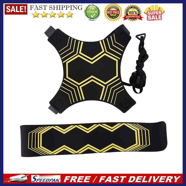 Adjustable Football Kick Trainer Soccer Ball Train Equipment Practice Belt