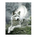 Moonlight Wolf 5D Diamond DIY Painting Crafts Home Decor