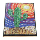 DIY Cactus Special Shaped Diamond Painting 60 Page A5 Notebook School Stationery