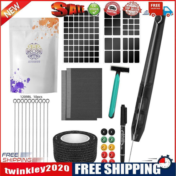 Tattoo Stick Poke Kit Hand Pen Needles Cushion DIY Body Art Supplies (9RL)
