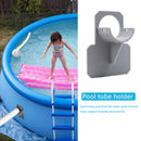Plastic Swimming Pool Pipe Holder for Intex Above Ground Pool Hose Outlet M