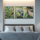 Leaf Oil Paint By Numbers Kits DIY Handpainted on Canvas Wall Art Picture Crafts