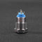 12mm Self-locking LED Metal Switch Instantaneous Waterproof Button (Blue)