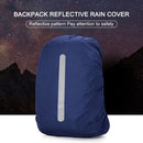 Reflective Waterproof Bag Rain Cover Outdoor Safety Covers (Dark Blue 60L) Newly