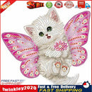 5D DIY Part Special Shaped Drill Diamond Painting Cat Art Decor (YX285) Newly