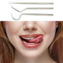 Stainless Steel Toothpick Set w/Portable Toothpick Holder Storage Box (01) Newly