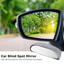 Adjustable Wide Angle Auto Side Blindspot Mirrors Car Auxiliary Rear View Mirror