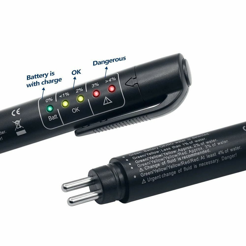 Digital Tester Liquid Brake Fluid Tester Oil Quality Check Pen Car Brake