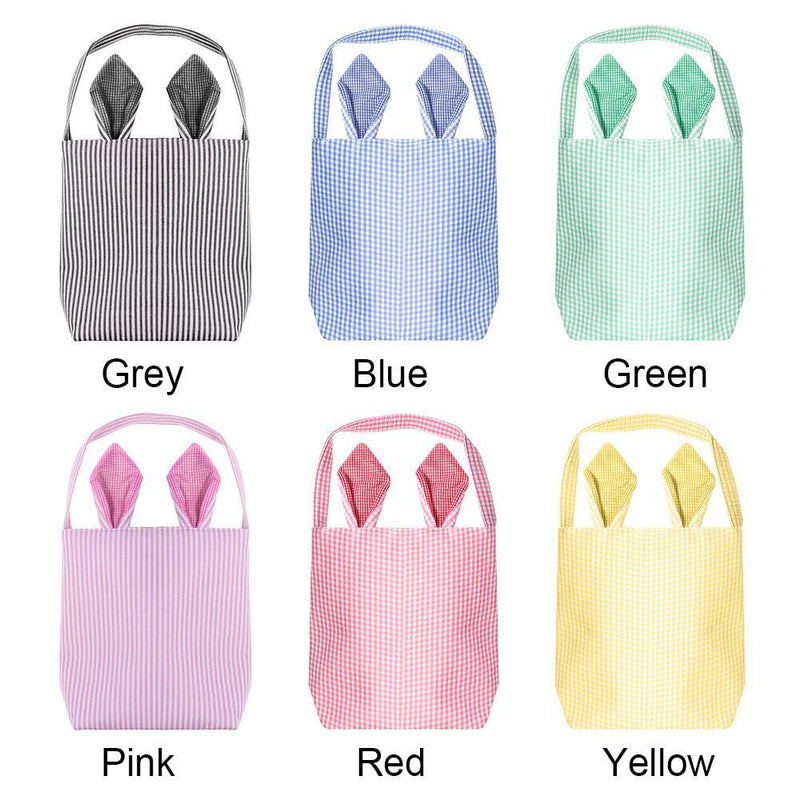 Ears Canvas Storage Pouch Gift Packing Bag Easter Tote Bag Rabbit Basket Bag