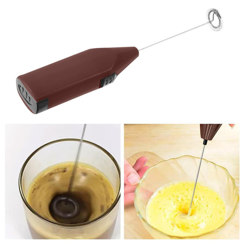 Electric Milk Frother Drink Foamer Whisk Mixer Stirrer Tool Coffee Beater V7Y6