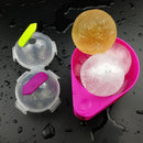 2.2" Ice Cube Bar Silicone 1 Ball Maker DIY Mold Sphere Large Tray Whiskey Mould