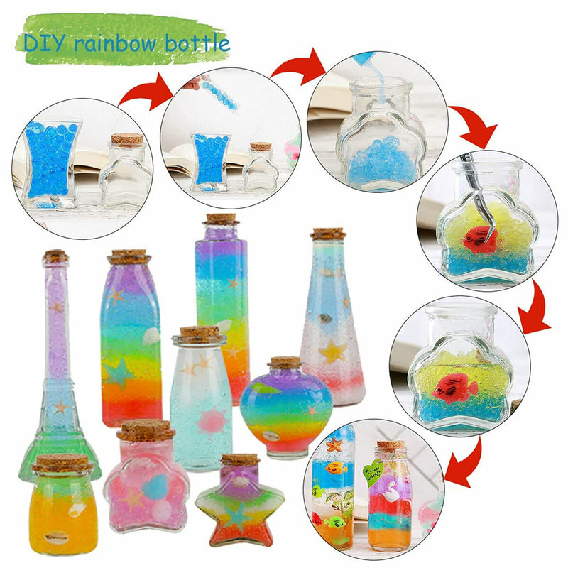 Water Beads Rainbow Mix 114g Non Toxic Jelly Gel Beads for Kid Sensory Toys