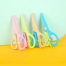Kids Safe Child DIY Craft Plastic Scissors Paper Cut Hand Art Stationery