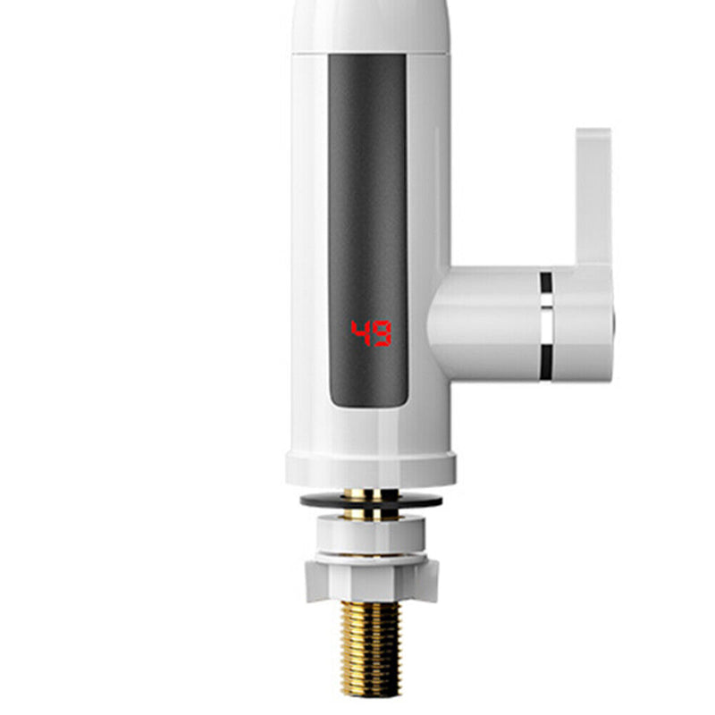 220V Hot Water Heater Tap EU Plug Electric Heating Faucet Home Kitchen Supp