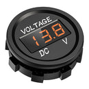 D1 Car Motorcycle DC 12-24V Digital Panel Voltmeter Voltage Meter (Orange) Newly