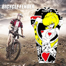 MTB Bicycle Rear Fender Set Road Bike Replacement Mudguard Bracket Kit (A1)