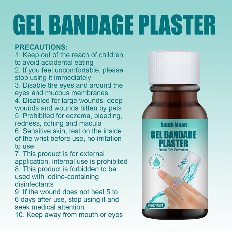 Liquid Dressing Transparent Waterproof Bandage Wound Healing Gel Liquid Band-aid