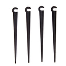 11cm 50pcs Durable Plastic Hooks Solid Stems Support Holder for 4/7 Drip B