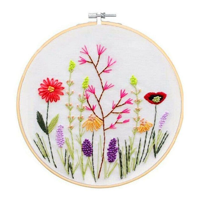 Decoration Embroidery Starter Kit Cloth Threads Tools DIY Cross Stitch Suits