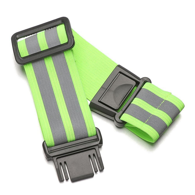 Wristband Cycling Reflective Strips Bicycle Bind Strap Warning Armband