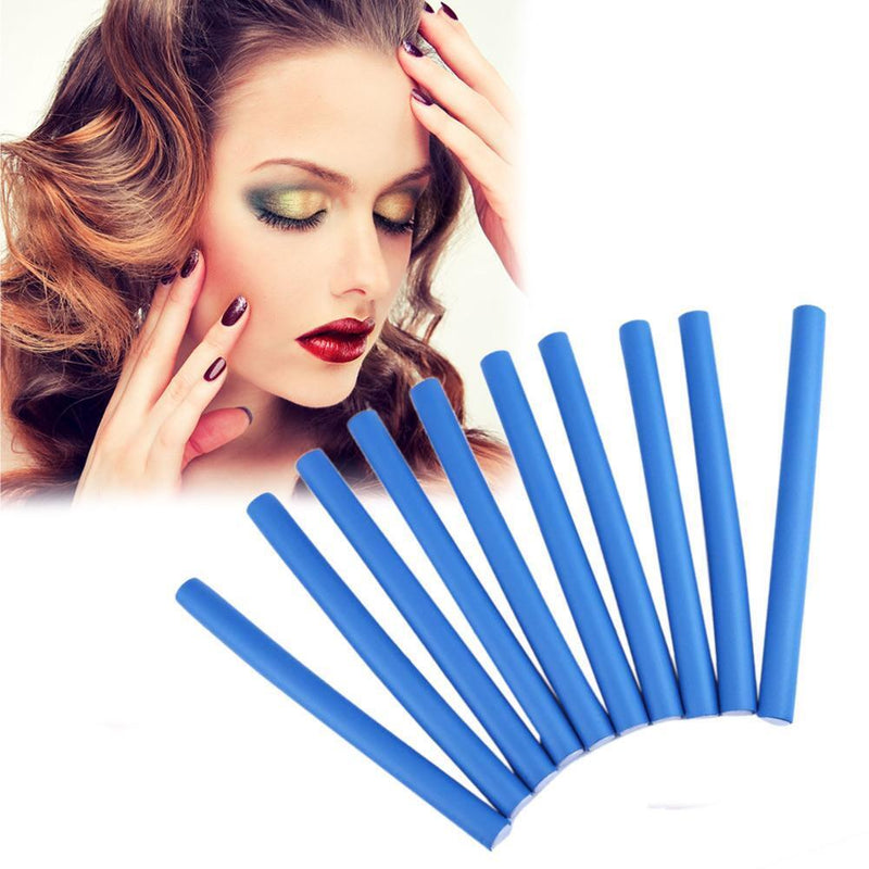 10pcs Universal Rubber Mini Hair Curler Bar(Random color)(1